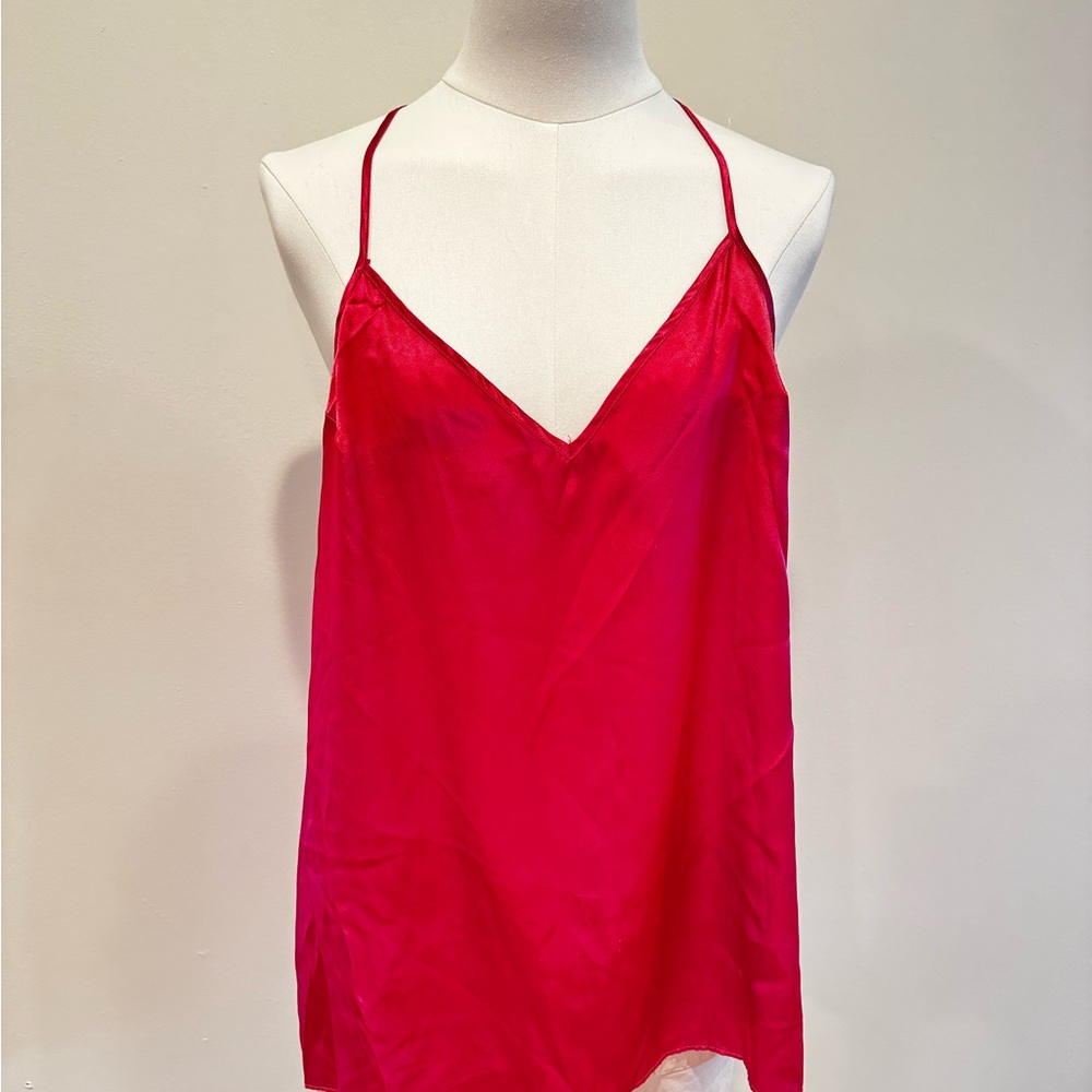 Elegant Pink Top Sleepwear